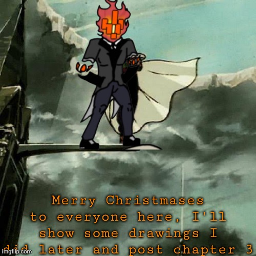 Ulliam Aura Farming | Merry Christmases to everyone here, I'll show some drawings I did later and post chapter 3 | image tagged in piccolo aura farming | made w/ Imgflip meme maker