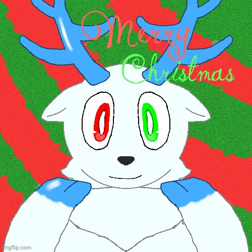 Happy Holidays homies (character is Iskiel btw) | image tagged in christmas,merry christmas | made w/ Imgflip meme maker