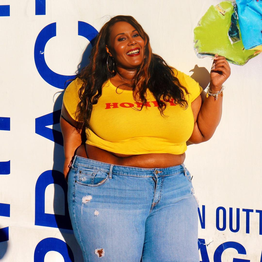 Sexy African Woman Blank Meme Template