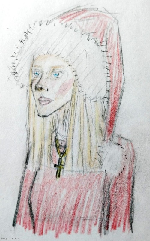 White Christmas 2 (2025) | image tagged in christmas,drawings,white girl,swedish | made w/ Imgflip meme maker