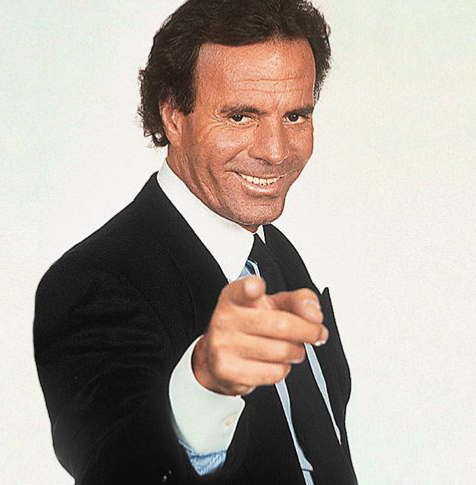 Julio Iglesias Blank Meme Template