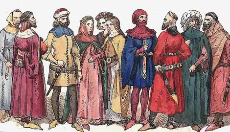 Medieval people Blank Meme Template