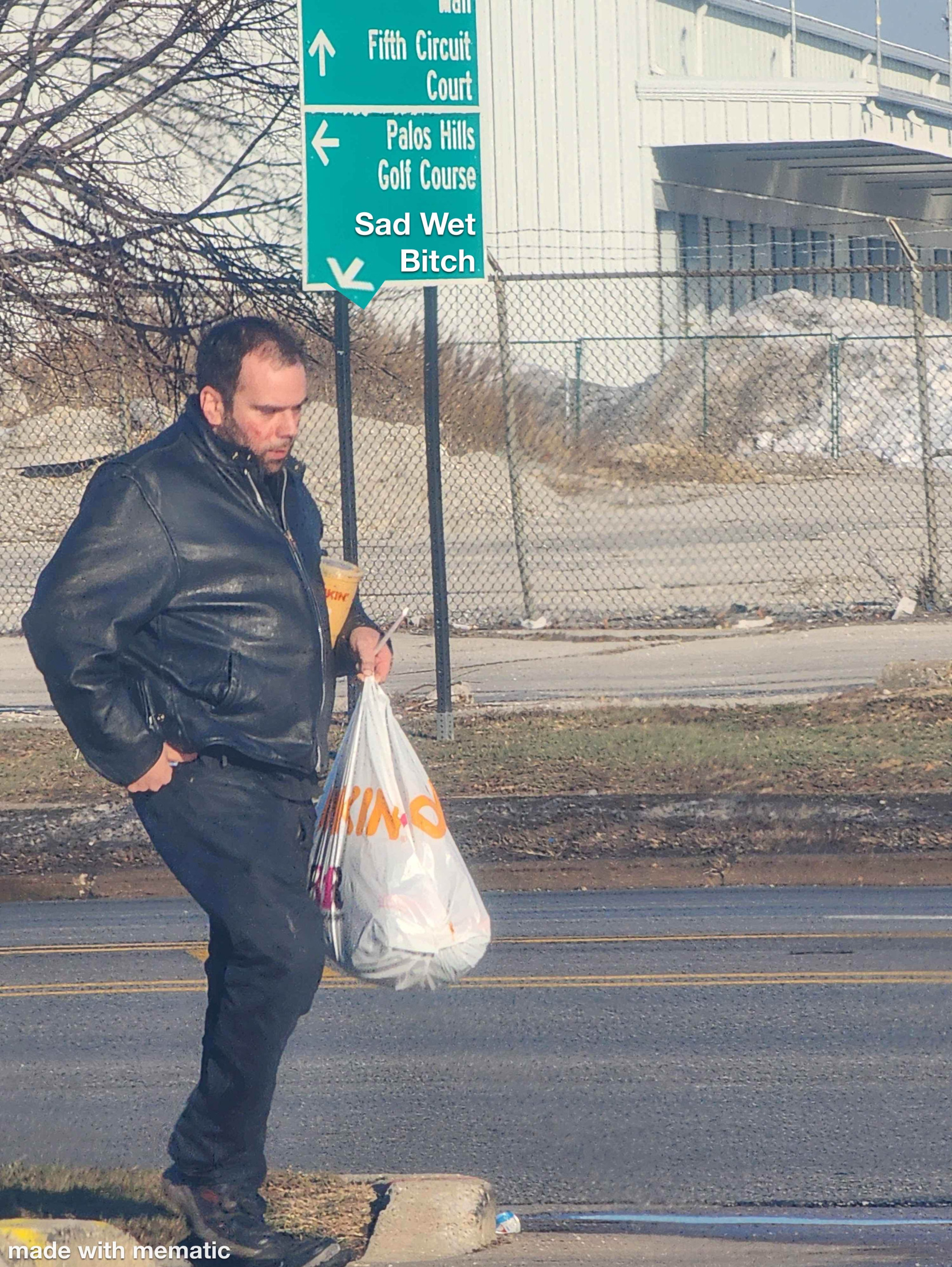 Sad Wet Predator Blank Meme Template