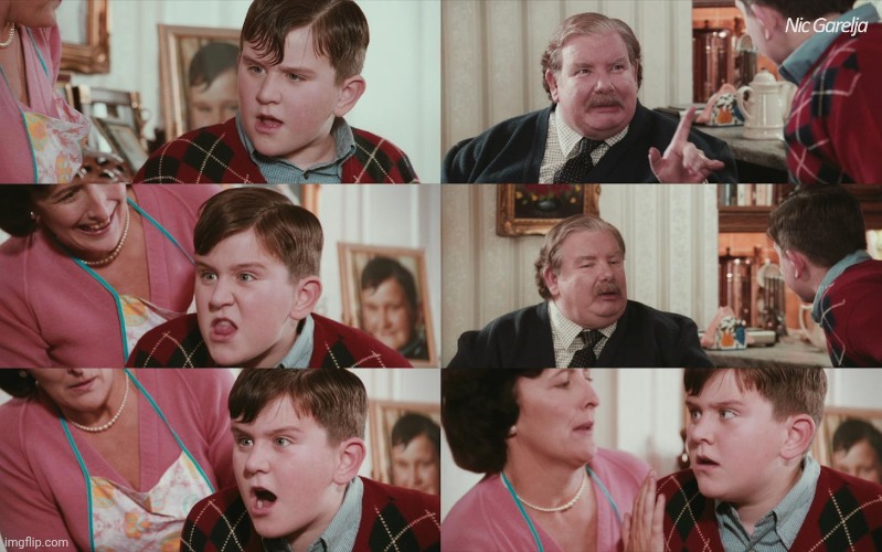 Dudley Birthday Presents | image tagged in dudley birthday presents | made w/ Imgflip meme maker