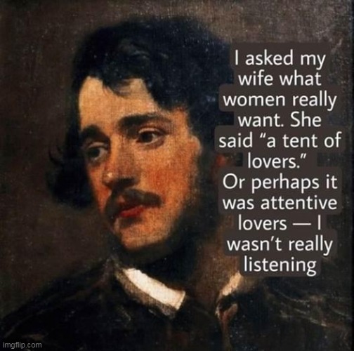 I WAS TOO listening | image tagged in attentive lovers meme | made w/ Imgflip meme maker