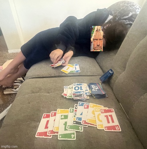 i beat my sister in phase 10 today | made w/ Imgflip meme maker