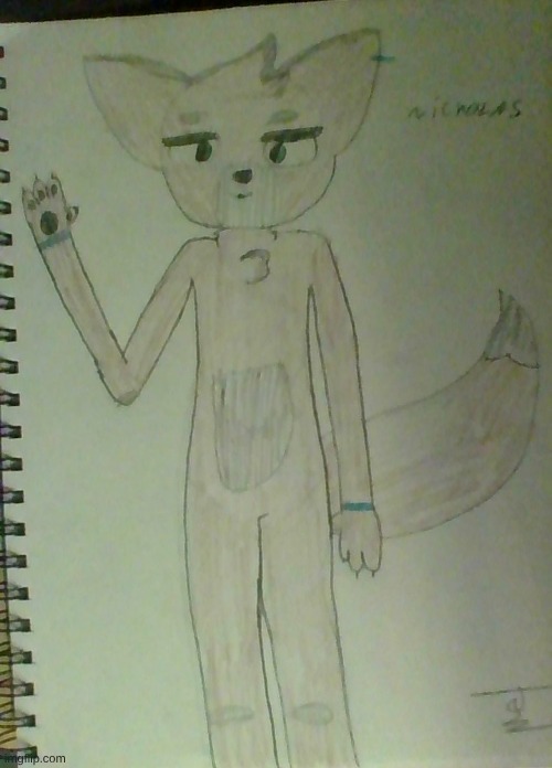 Nicholas | image tagged in furry,art,spinglebop | made w/ Imgflip meme maker
