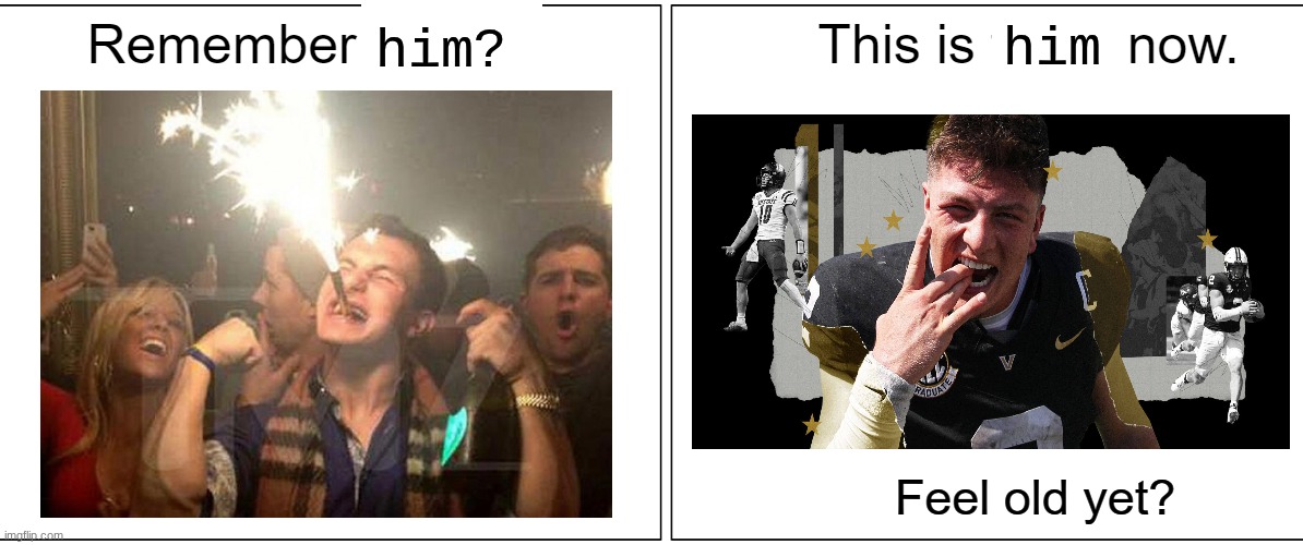 Diego Pavia meme | him; him? | image tagged in diego pavia,college football,johnny manziel,football,sports,funny memes | made w/ Imgflip meme maker