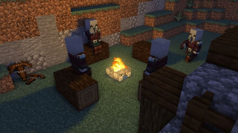 Pillager Camp Blank Meme Template