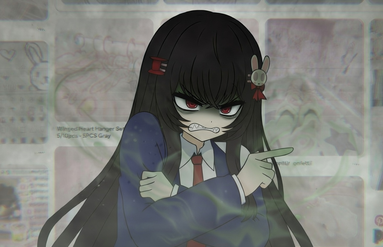 evil pinterest-chan Blank Meme Template