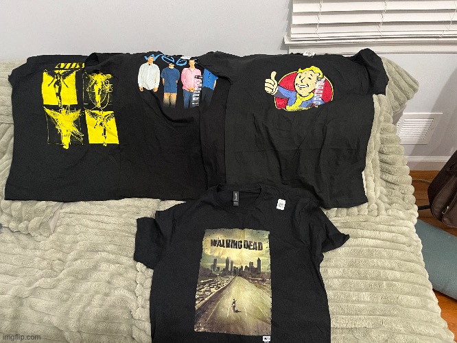 Tshirts I got for christmas | made w/ Imgflip meme maker