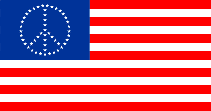 pacifist america flag Blank Meme Template