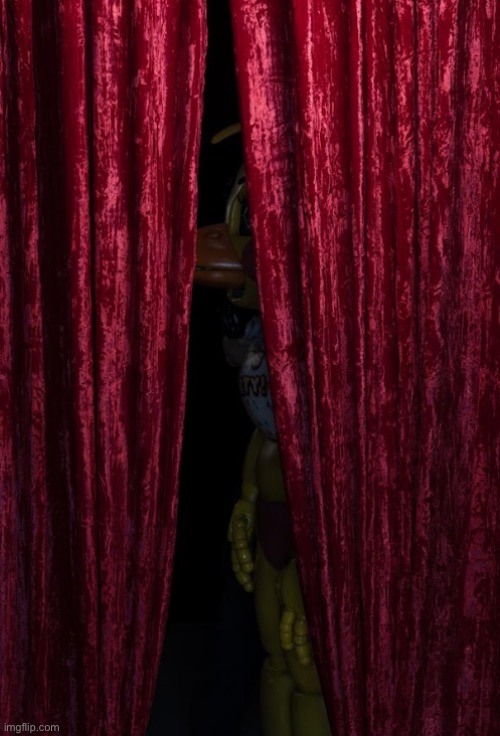 im crine one of the toy chica lighting test photos is just this | made w/ Imgflip meme maker