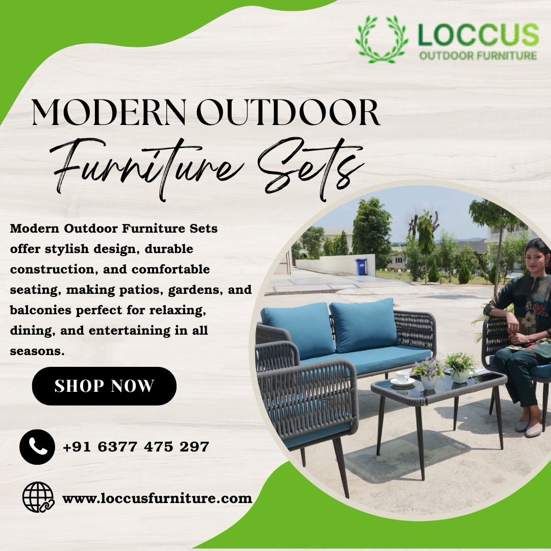 Modern Outdoor Furniture Sets Blank Meme Template