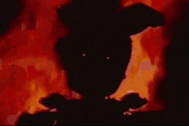 Springtrap in Hell Blank Meme Template