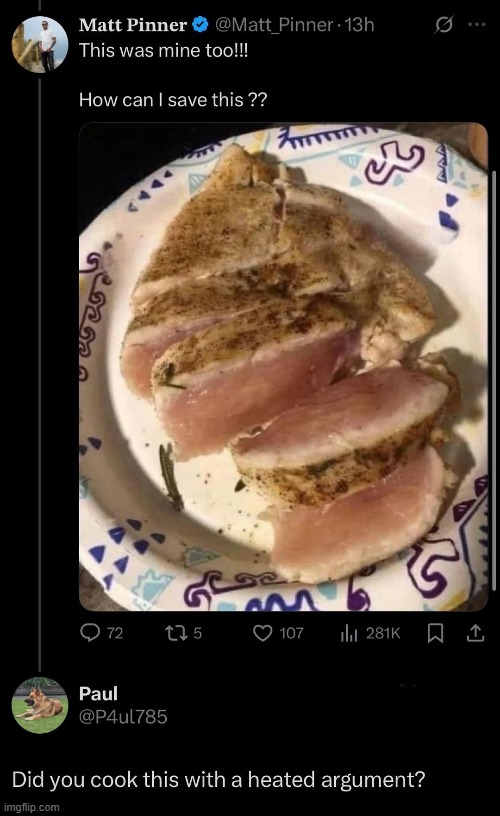 image tagged in chicken,raw,heated,argument,heated argument,eww | made w/ Imgflip meme maker