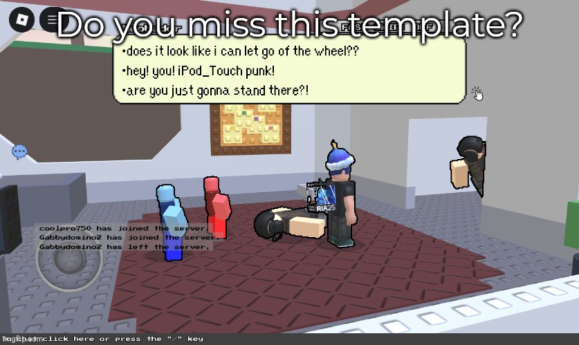 BLOCK TALES: iPod Touch edition | Do you miss this template? | image tagged in block tales ipod touch edition | made w/ Imgflip meme maker