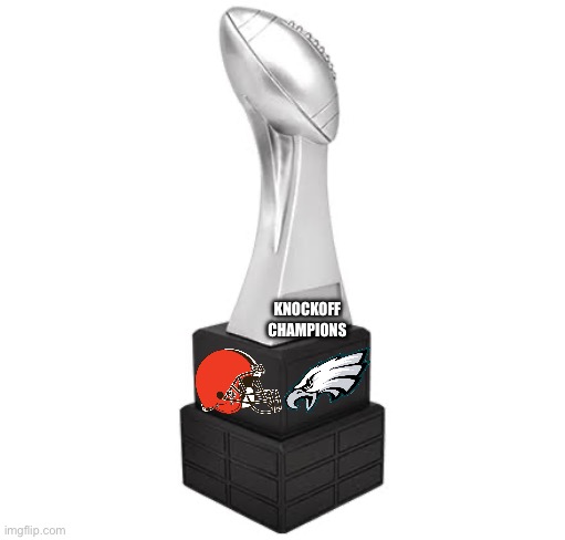 KNOCKOFF CHAMPIONS | made w/ Imgflip meme maker