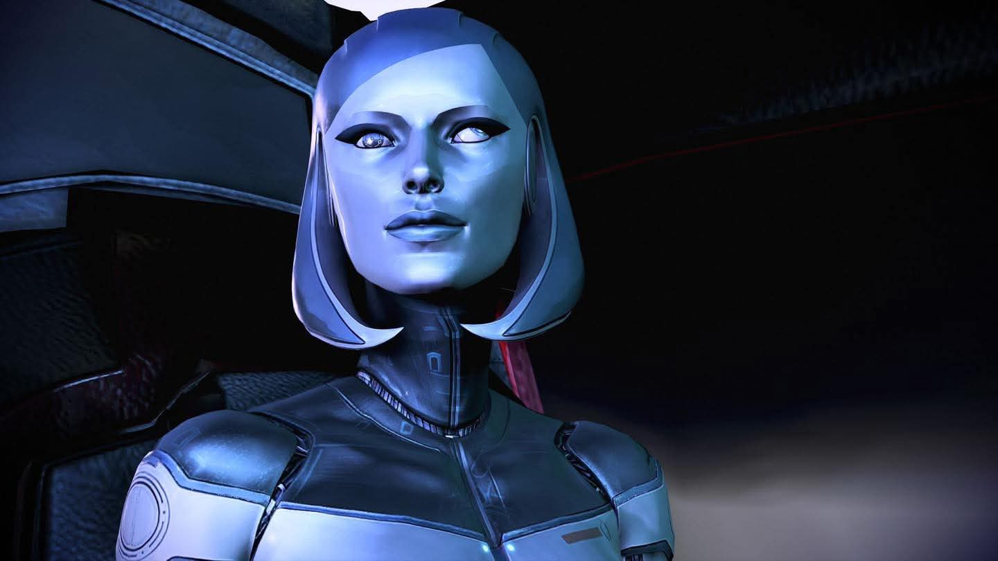 High Quality Mass Effect EDI Blank Meme Template