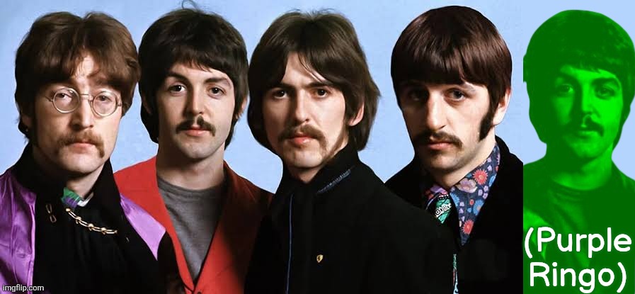 a recreation of what I saw in my dream (last post for context) | (Purple Ringo) | made w/ Imgflip meme maker