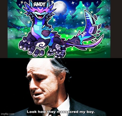 The content farms strike once more... | image tagged in look how they massacred my boy,creatures of sonaria,roblox | made w/ Imgflip meme maker