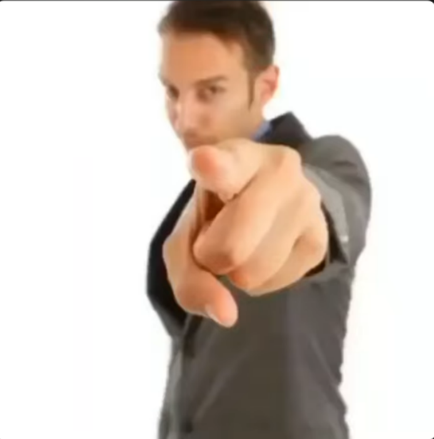 YOU !!! Blank Meme Template