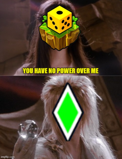 New template upload! | image tagged in you have no power over me | made w/ Imgflip meme maker