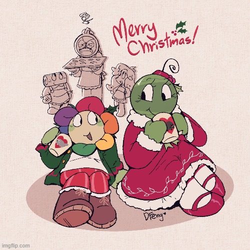 ik it's late, but.. | made w/ Imgflip meme maker