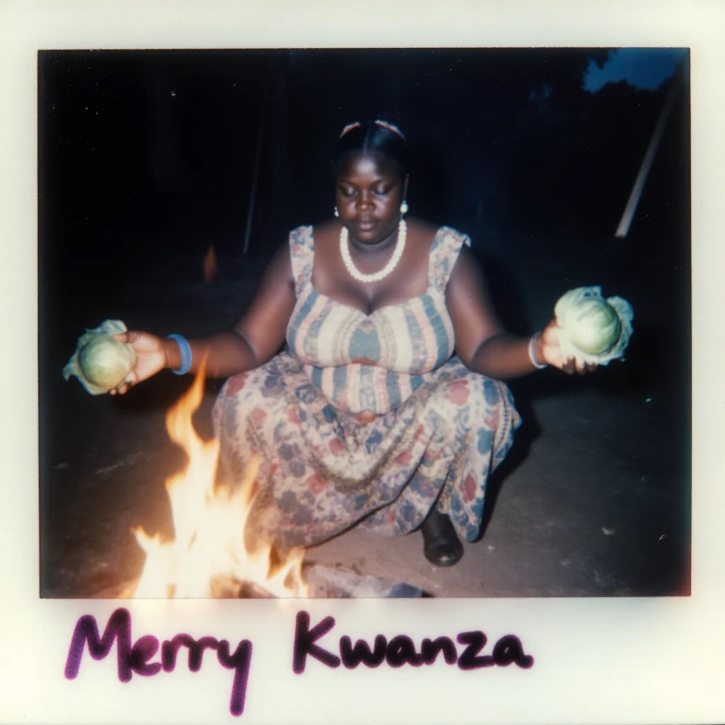 Kwanzaa loaf Blank Meme Template