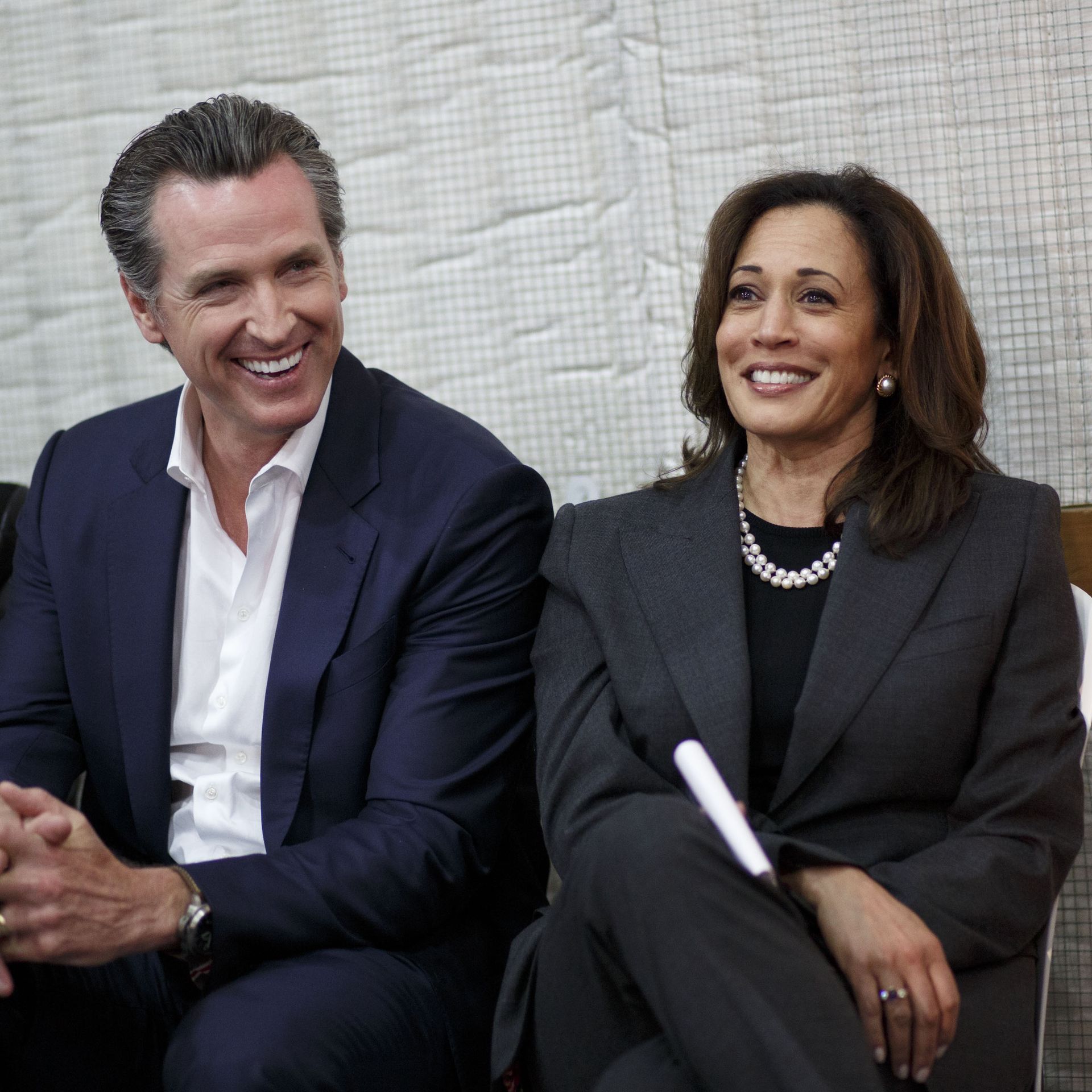 Gavin and Kamala Blank Meme Template