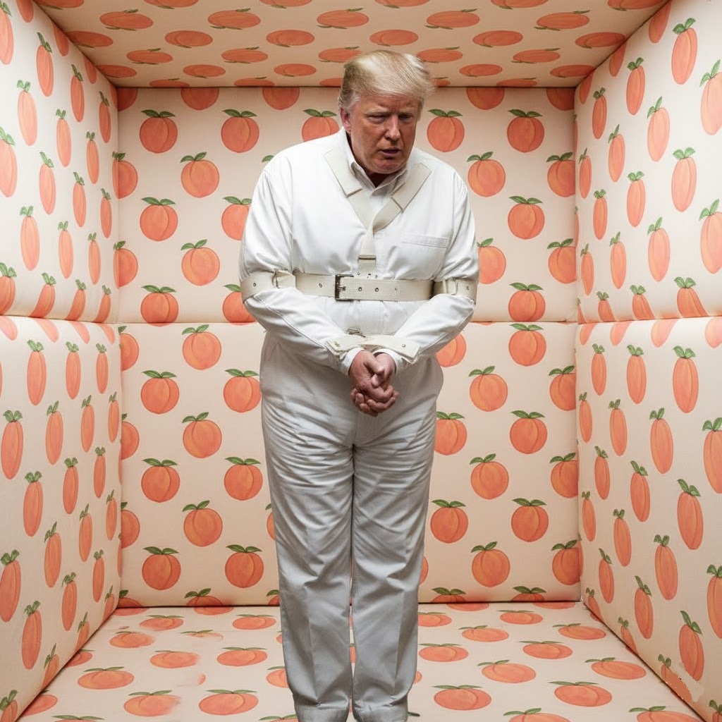 INSANE PEACH Blank Meme Template