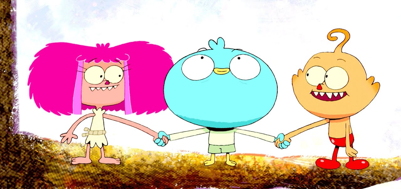 Harvey and his Two Friends Fee and Foo Blank Meme Template