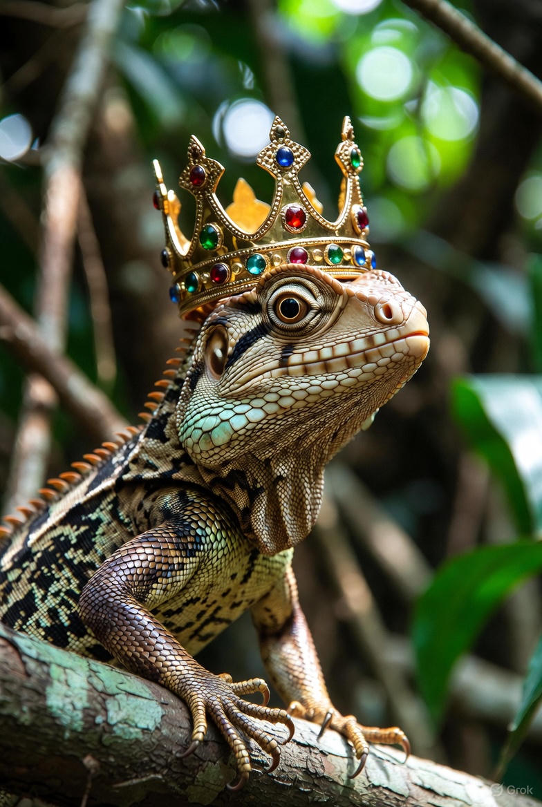 Loosh Lizard Deluxe Blank Meme Template