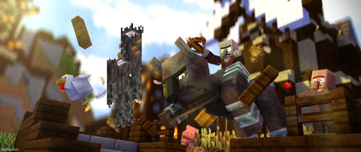 Pillager Riding Ravager | image tagged in pillager riding ravager | made w/ Imgflip meme maker