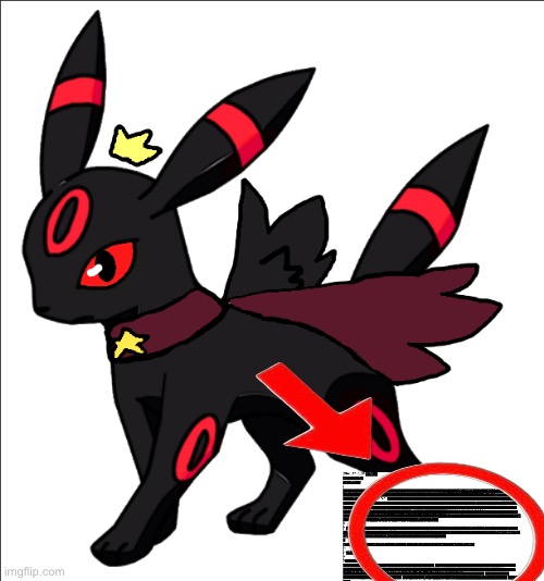 Why my boy got the Epstein files on bro (im kinda out of ideas now) | image tagged in steve the red umbreon star king version | made w/ Imgflip meme maker