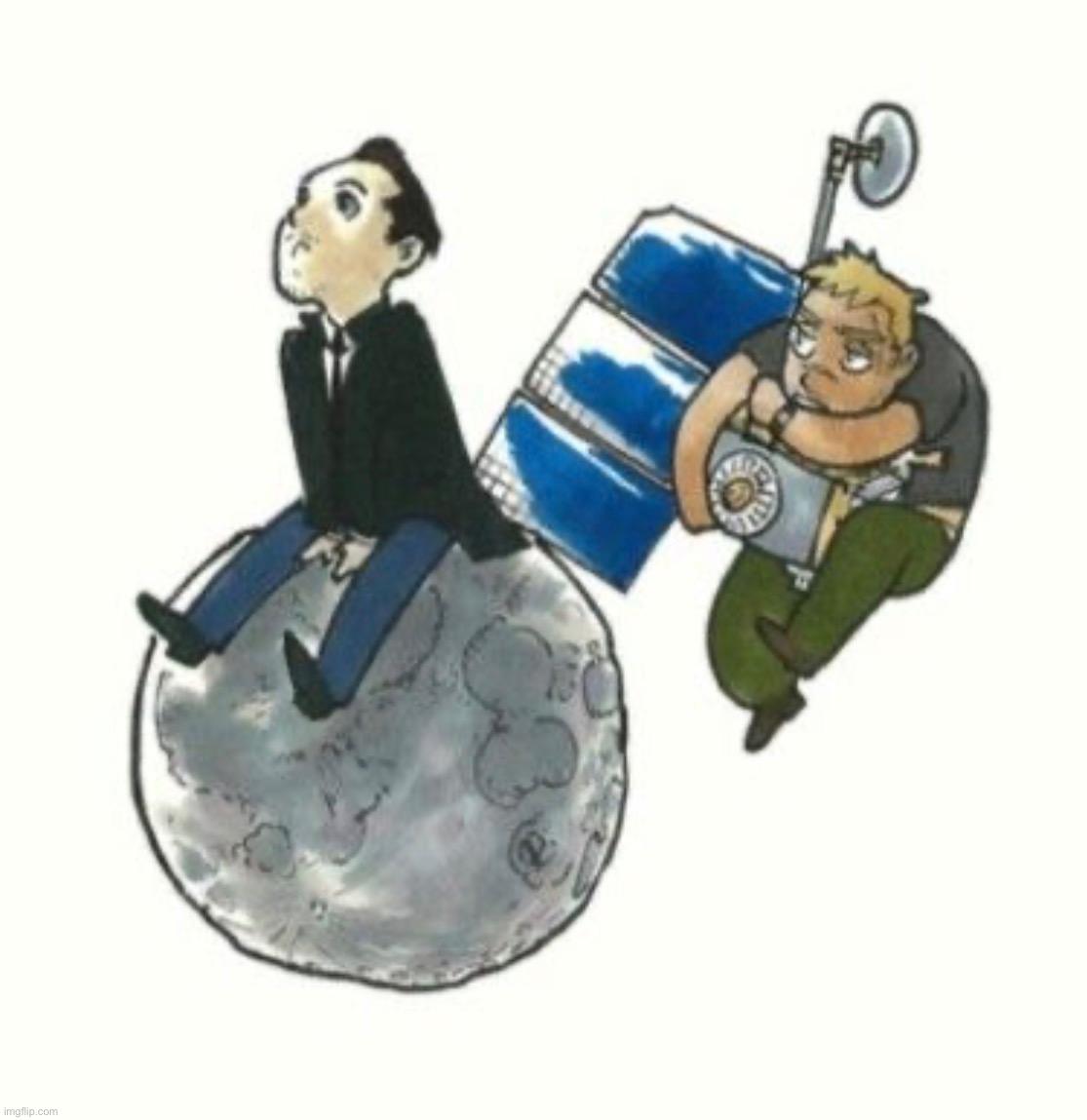 Me and my nonexistent best friend idk | image tagged in bbc sherlock | made w/ Imgflip meme maker