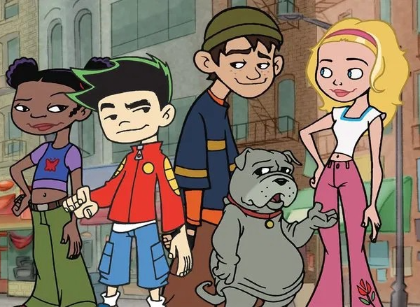 Jake Long Fu-Dog and his Friends Blank Meme Template