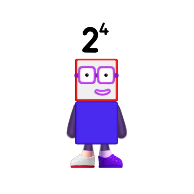 Numberblock 16 but 2 Blank Meme Template