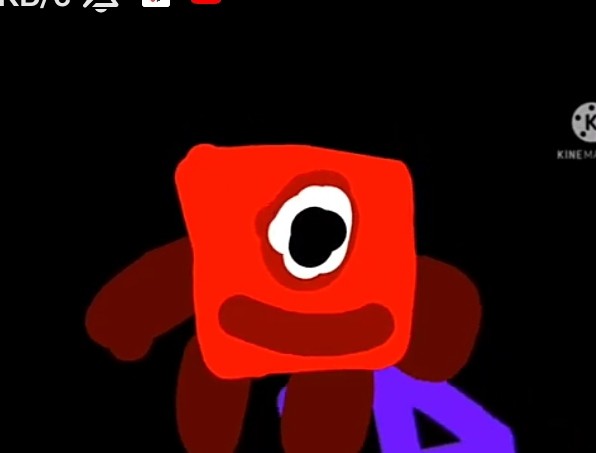 Numberblock Poorly Drawn 1 Blank Meme Template