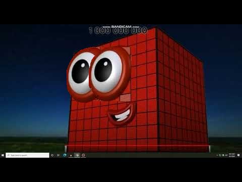 Numberblock Cursed 1000000000 Blank Meme Template