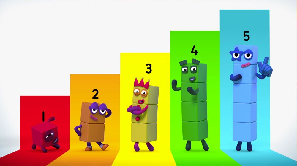 Numberblock 1-5 Step Squad Blank Meme Template