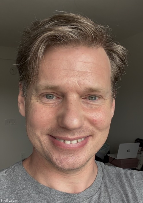 HaPpy NeW YeaR! | image tagged in selfie portrait,july 2025,happy 2026,yonkers,moodel,brian einersen | made w/ Imgflip meme maker