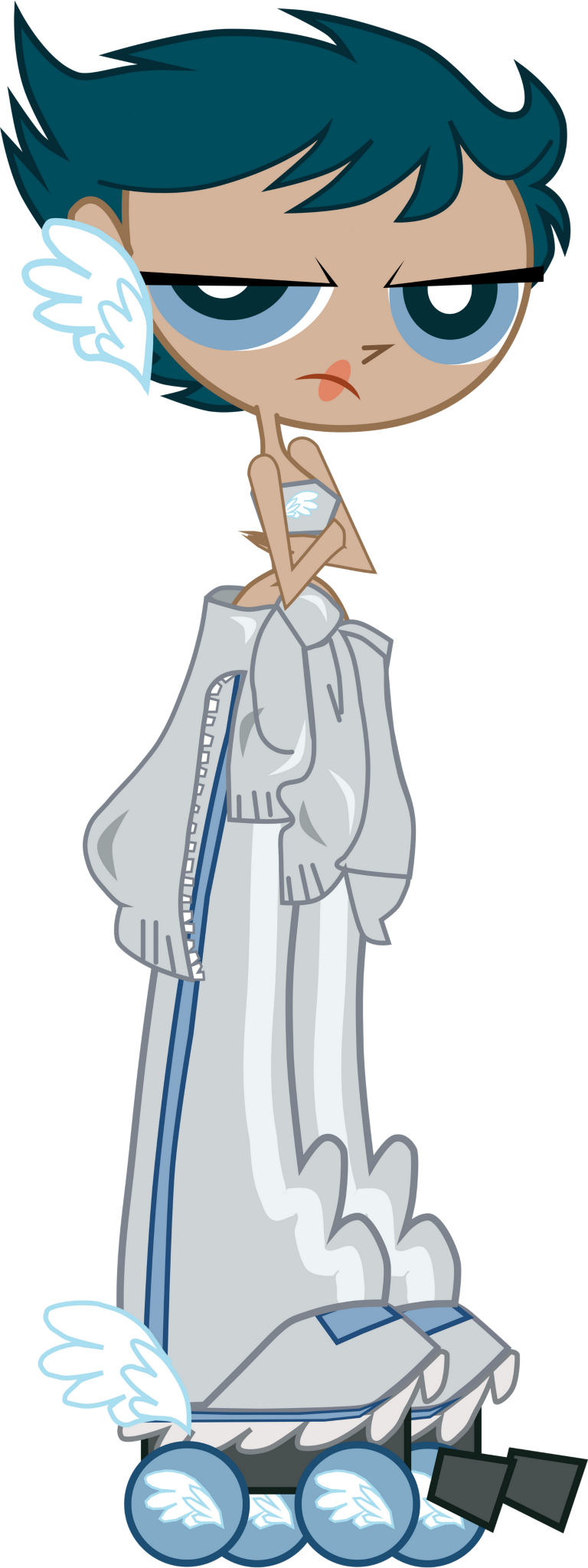 (Vector) Mercury (Pose 3A) Blank Meme Template