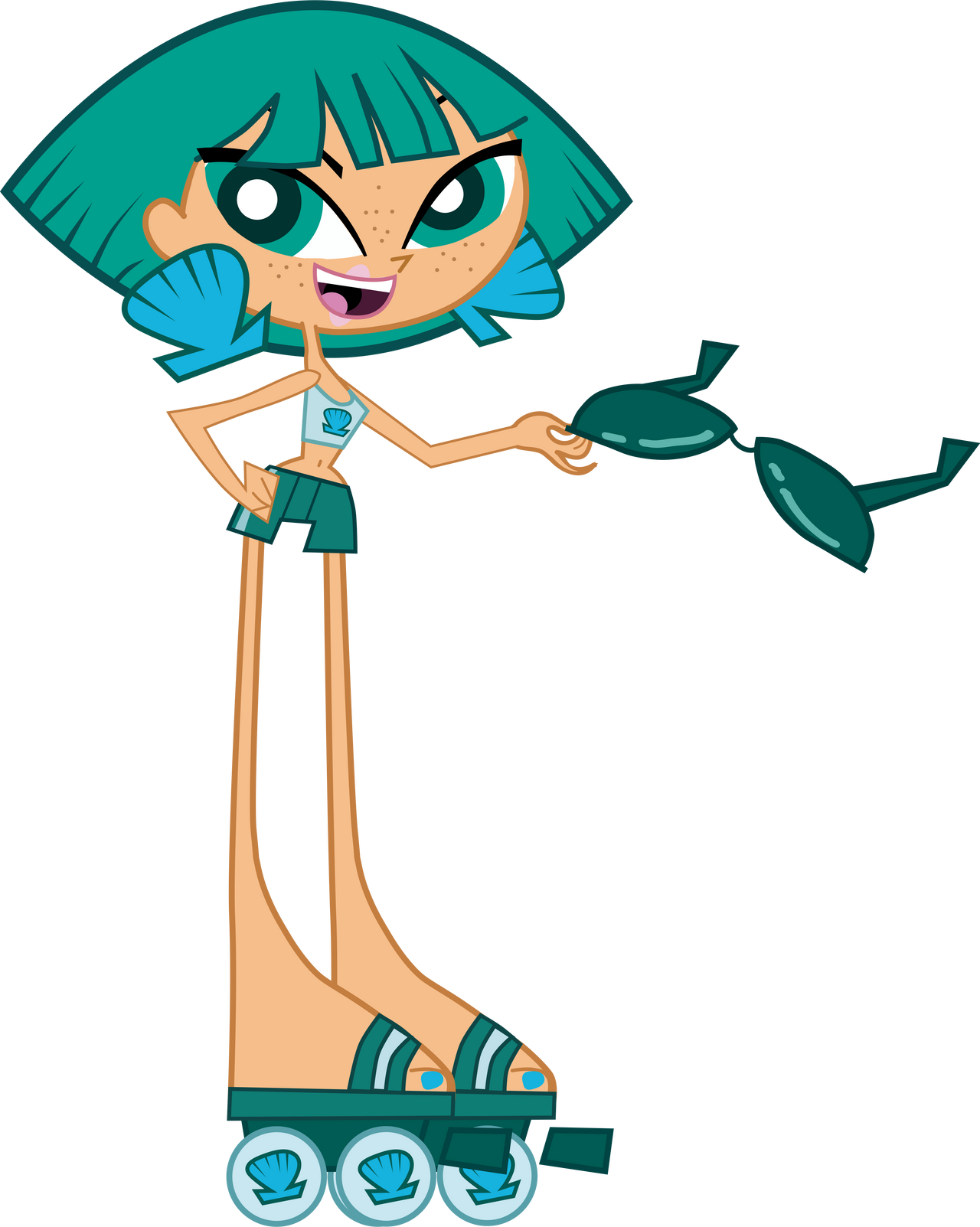 (Vector) Neptune (Pose 1) Blank Meme Template