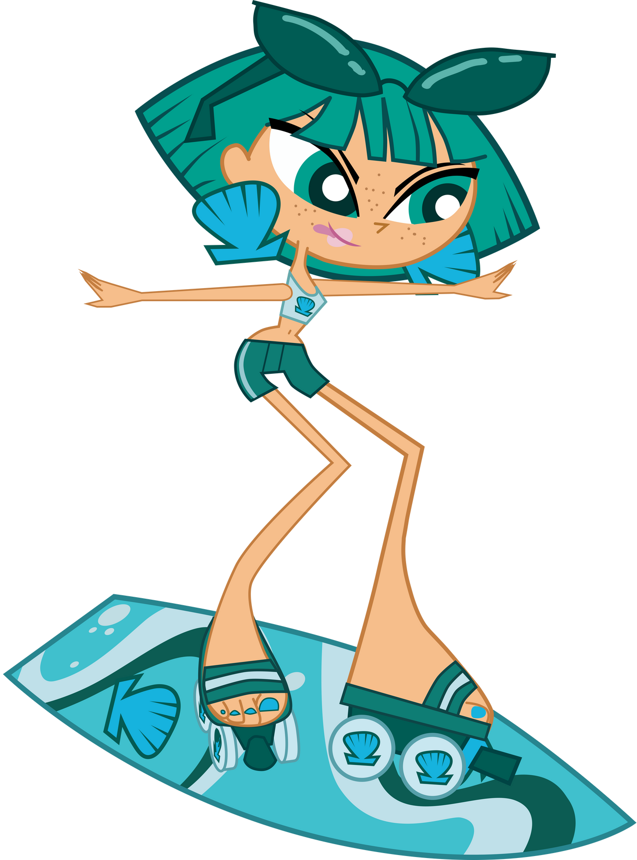 (Vector) Neptune (Pose 5) Blank Meme Template