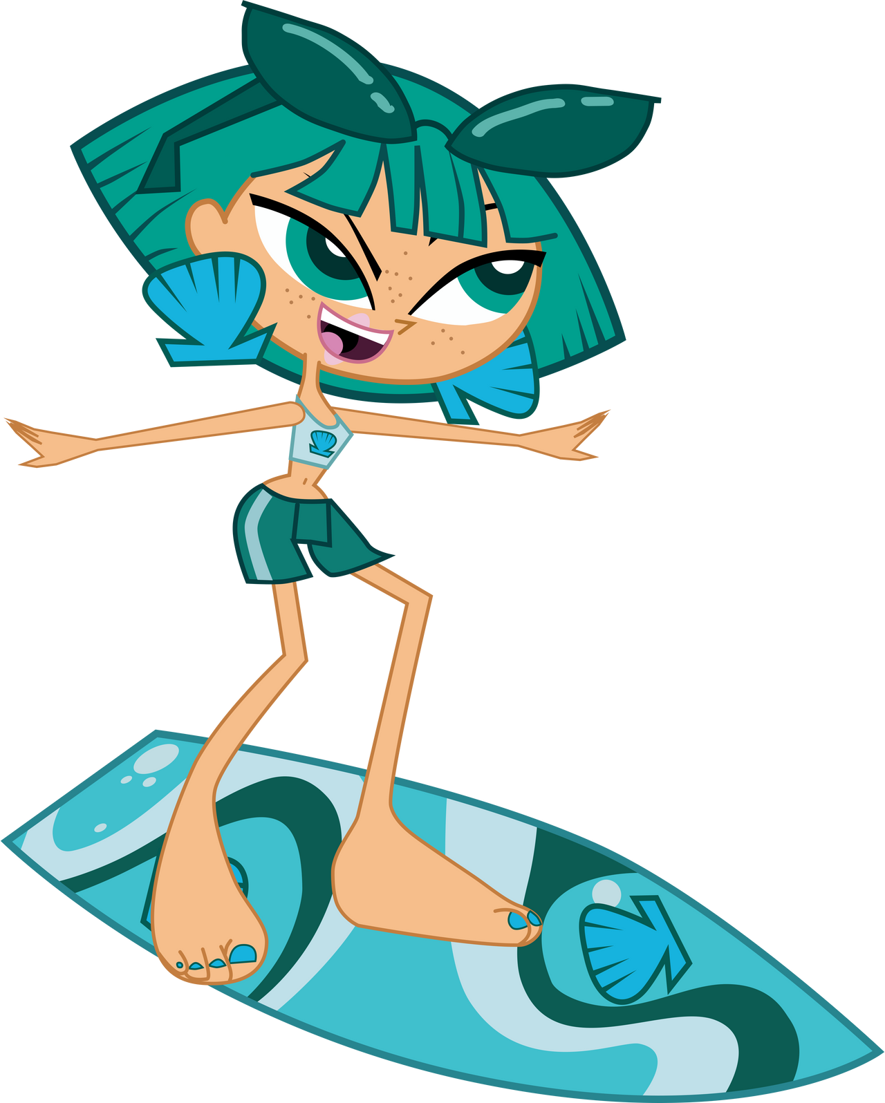 (Vector) Neptune (Pose 4) Blank Meme Template