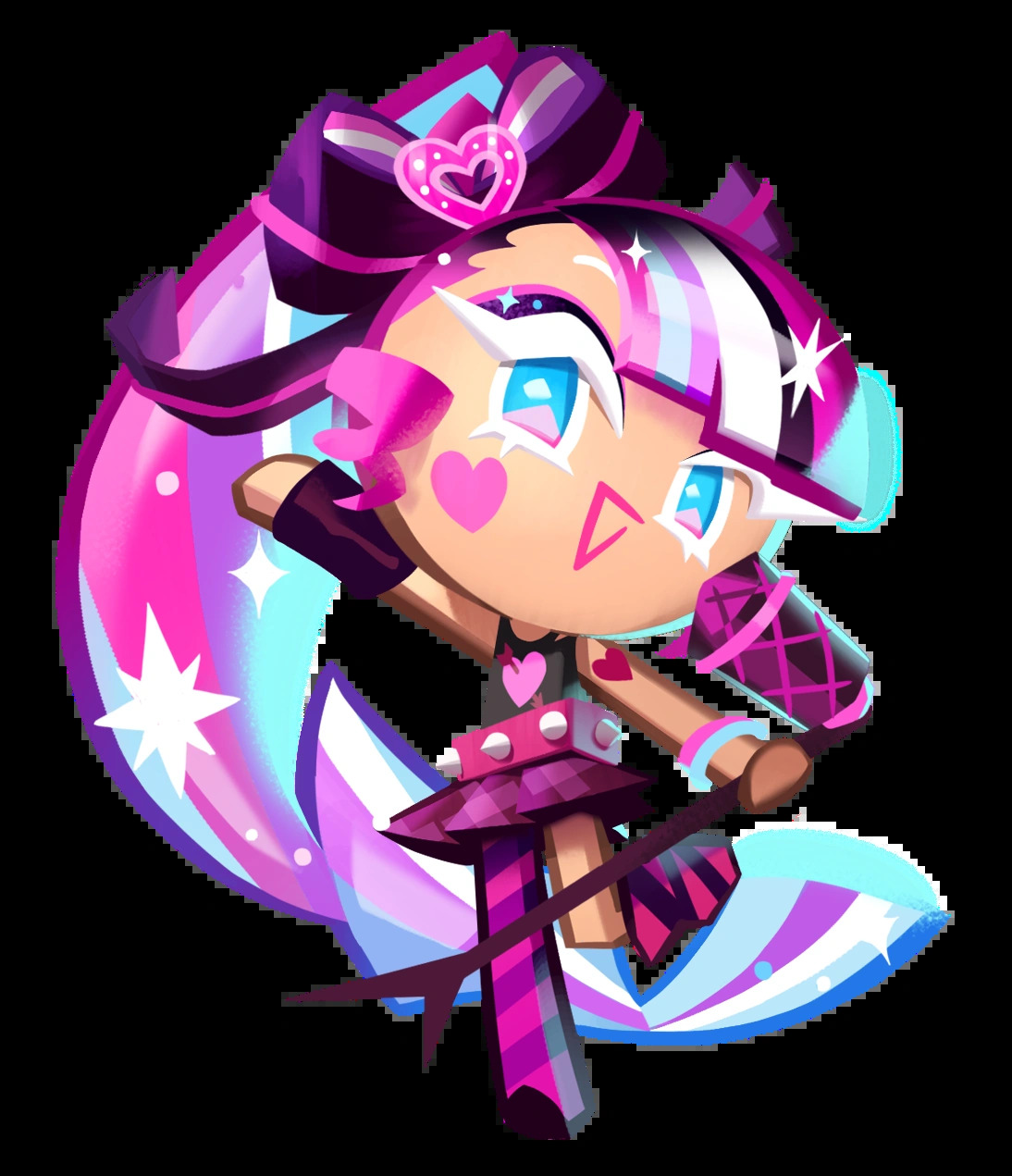 Shining Glitter Cookie Blank Meme Template