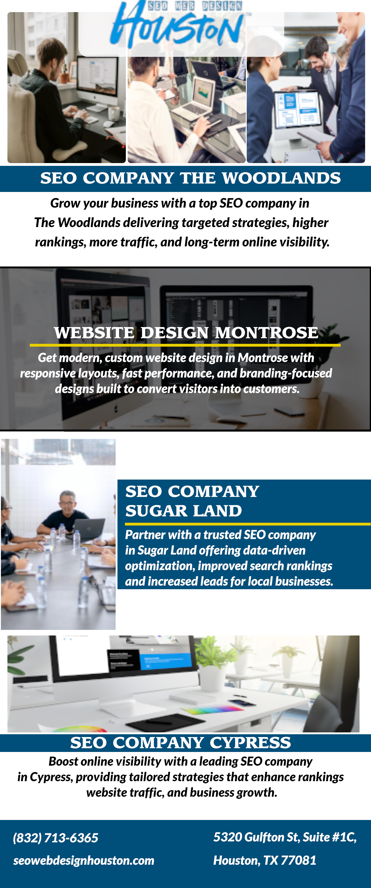 SEO Company The Woodlands Blank Meme Template