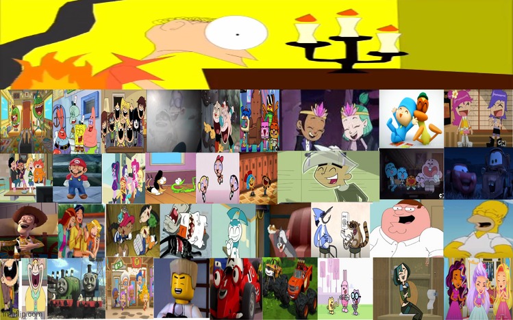 Everybody Laughs at Matthew's clothes on fire | image tagged in everybody laughs at what updated again,deviantart,funny | made w/ Imgflip meme maker