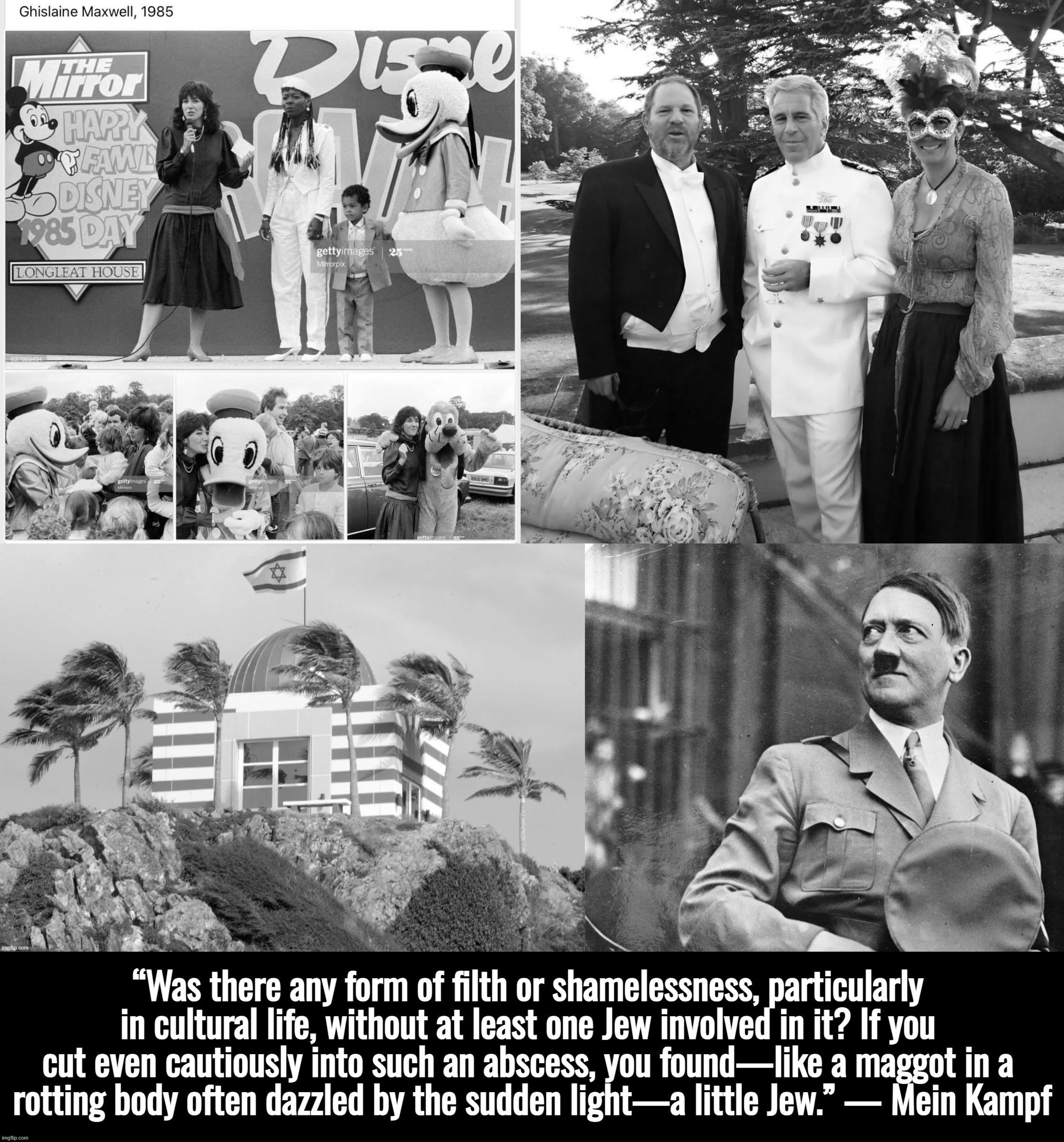 “So, remember, every picture tells a story, don't it…” ― Rod Stewart | image tagged in jeffrey epstein,israel,ukraine,adolf hitler,disney,pedophiles | made w/ Imgflip meme maker